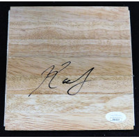 Kenyon Martin Jr. Houston Rockets Signed 6x6 Floorboard JSA Authenticated