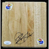 Ben Mclemore Kansas Jayhawks Signed 6x6 Floorboard JSA Authenticated