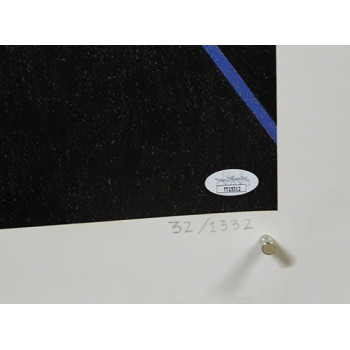 Shaquille O'Neal Orlando Magic Signed LE 27.5x30.5 Lithograph JSA Authenticated