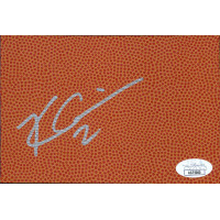 Kevin Ollie Philadelphia 76ers Signed 4x6 Basketball Surface Card JSA Authentic