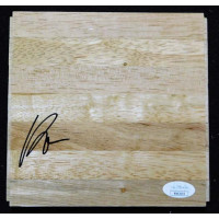 Kelly Olynyk Houston Rockets Signed 6x6 Floorboard JSA Authenticated