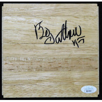 Bo Outlaw Orlando Magic Signed 6x6 Floorboard JSA Authenticated