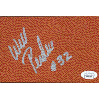 Will Perdue Chicago Bulls Signed 4x6 Basketball Surface Card JSA Authenticated Will Perdue Chicago Bulls Signed 4x6 Basketball Surface Card JSA Authenticated