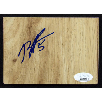 Bobby Portis Milwaukee Bucks Signed 3.5x5 Floorboard JSA Authenticated