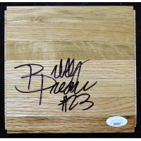 Billy Preston Kansas Jayhawks Signed 6x6 Floorboard JSA Authenticated