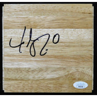 Josh Richardson Boston Celtics Signed 6x6 Floorboard JSA Authenticated