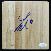 Luke Ridnour Seattle Supersonics Signed 6x6 Floorboard JSA Authenticated