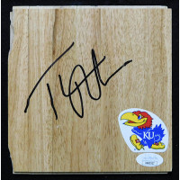 Thomas Robinson Kansas Jayhawks Signed 6x6 Floorboard JSA Authenticated