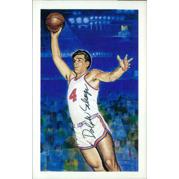 Dolph Schayes Signed Ron Lewis Hall of Fame HOF Postcard JSA Authenticated Dolph Schayes Signed Ron Lewis Hall of Fame HOF Postcard JSA Authenticated