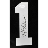 Melvin Scott North Carolina Tar Heels Signed Jersey Number JSA Authenticated