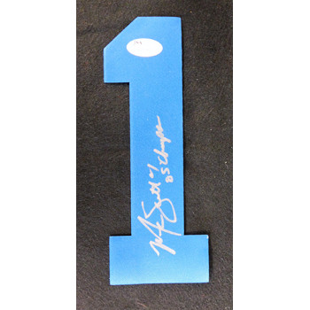 Melvin Scott North Carolina Tar Heels Signed Jersey Number JSA Authenticated