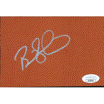 Brian Shaw Los Angeles Lakers Signed 4x6 Basketball Surface Card JSA Authentic