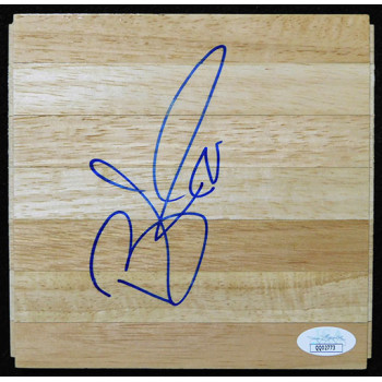 Bobby Simmons Milwaukee Bucks Signed 6x6 Floorboard JSA Authenticated