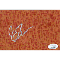 Jerry Sloan Chicago Bulls Signed 4x6 Basketball Surface Card JSA Authenticated