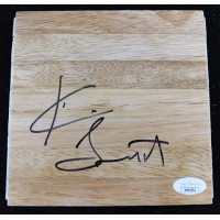 Keith Smart Arkansas Razorbacks Signed 6x6 Floorboard JSA Authenticated