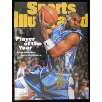 Jerry Stackhouse North Carolina Tar Heels Signed Sports Illustrated JSA Authen