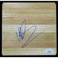 Wally Szczerbiak Minnesota Timberwolves Signed 6x6 Floorboard JSA Authenticated