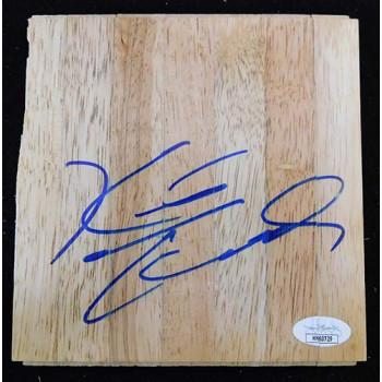 Kurt Thomas New York Knicks Signed 6x6 Floorboard JSA Authenticated