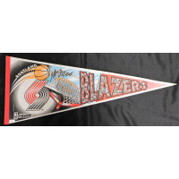 Gary Trent Portland Trail Blazers Signed Pennant JSA Authenticated