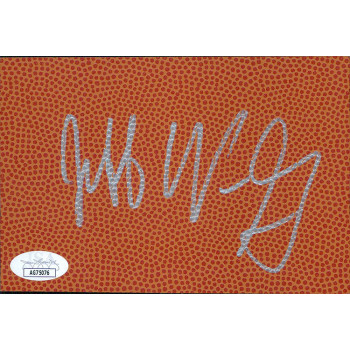 Jeff Van Gundy New York Knicks Signed 4x6 Basketball Surface Card JSA Authentic Jeff Van Gundy New York Knicks Signed 4x6 Basketball Surface Card JSA Authentic