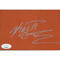 Keith Van Horn New Jersey Nets Signed 4x6 Basketball Surface Card JSA Authentic