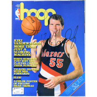 Kiki Vandeweghe Portland Trail Blazers Signed Magazine Cover JSA Authenticated