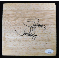 Jake Voskuhl Signed 6x6 Floorboard JSA Authenticated
