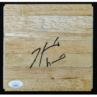 Hakim Warrick Memphis Grizzlies Signed 6x6 Floorboard JSA Authenticated