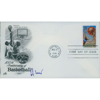 Jerry West Signed 100th Anniversary of Basketball FDI Cachet JSA Authenticated Jerry West Signed 100th Anniversary of Basketball FDI Cachet JSA Authenticated