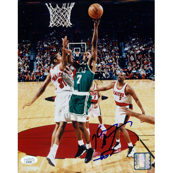 Kenny Anderson Boston Celtics Signed 8x10 Glossy Photo JSA Authenticated