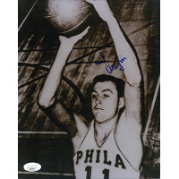 Paul Arizin Philadelphia Warriors Signed 8x10 Glossy Photo JSA Authenticated Paul Arizin Philadelphia Warriors Signed 8x10 Glossy Photo JSA Authenticated