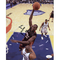 Earl Barron Miami Heat Signed 8x10 Glossy Photo JSA Authenticated Earl Barron Miami Heat Signed 8x10 Glossy Photo JSA Authenticated