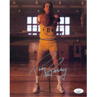 Rick Barry Golden State Warriors Signed 8x10 Cardstock Photo JSA Authenticated