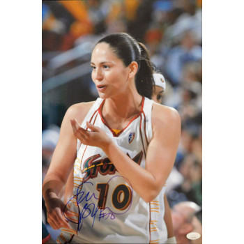 Sue Bird Seattle Storm Signed 12x18 Glossy Photo JSA Authenticated
