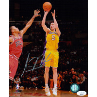 Steve Blake Los Angeles Lakers Signed 8x10 Glossy Photo JSA Authenticated Steve Blake Los Angeles Lakers Signed 8x10 Glossy Photo JSA Authenticated