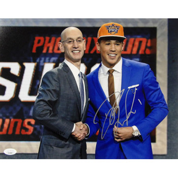 Devin Booker Phoenix Suns Signed 11x14 Matte Photo JSA Authenticated
