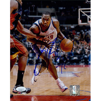 Elton Brand Los Angeles Clippers Signed 8x10 Glossy Photo JSA Authenticated