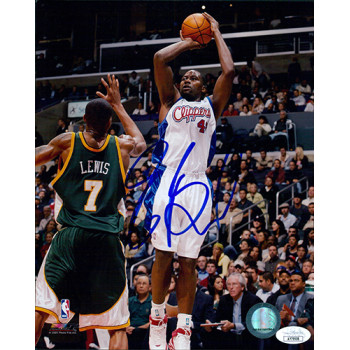 Elton Brand Los Angeles Clippers Signed 8x10 Glossy Photo JSA Authenticated Elton Brand Los Angeles Clippers Signed 8x10 Glossy Photo JSA Authenticated