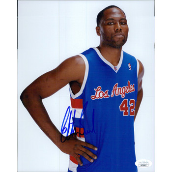 Elton Brand Los Angeles Clippers Signed 8x10 Glossy Photo JSA Authenticated Elton Brand Los Angeles Clippers Signed 8x10 Glossy Photo JSA Authenticated