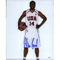 Elton Brand Team USA Signed 8x10 Glossy Photo JSA Authenticated Elton Brand Team USA Signed 8x10 Glossy Photo JSA Authenticated