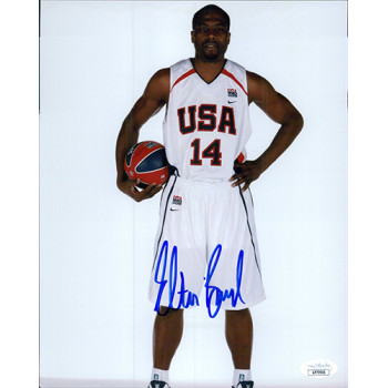 Elton Brand Team USA Signed 8x10 Glossy Photo JSA Authenticated
