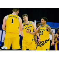 Eli Brooks Michigan Wolverines Signed 8x10 Glossy Photo JSA Authenticated Eli Brooks Michigan Wolverines Signed 8x10 Glossy Photo JSA Authenticated