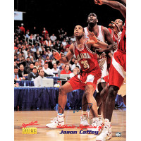 Jason Caffey Alabama Crimson Tide Signed 8x10 Cardstock Photo Signature Rookies Jason Caffey Alabama Crimson Tide Signed 8x10 Cardstock Photo Signature Rookies