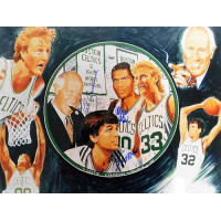 Boston Celtics Red Auerbach, Robert Parish, Kevin McHale Signed 16x20 Photo JSA Authenticated