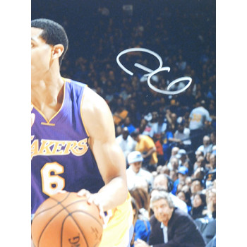 Jordan Clarkson Los Angeles Lakers Signed 16x20 Matte Photo JSA Authenticated