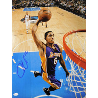 Jordan Clarkson Los Angeles Lakers Signed 16x20 Matte Photo JSA Authenticated