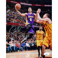 Jordan Clarkson Los Angeles Lakers Signed 8x10 Matte Photo JSA Authenticated