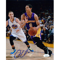 Jordan Clarkson Los Angeles Lakers Signed 8x10 Matte Photo JSA Authenticated