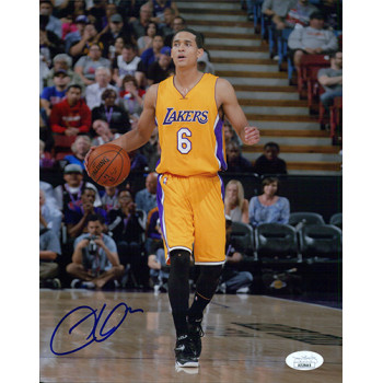 Jordan Clarkson Los Angeles Lakers Signed 8x10 Matte Photo JSA Authenticated Jordan Clarkson Los Angeles Lakers Signed 8x10 Matte Photo JSA Authenticated