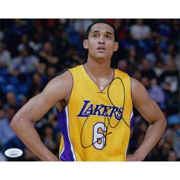 Jordan Clarkson Los Angeles Lakers Signed 8x10 Matte Photo JSA Authenticated Jordan Clarkson Los Angeles Lakers Signed 8x10 Matte Photo JSA Authenticated